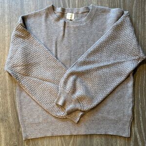 Women’s Brown/Gray Sweater